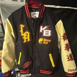 Bruce Lee / Mamba Varsity Jacket